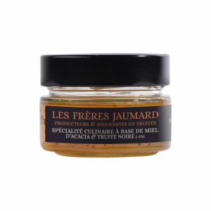 Spécialité culinaire à base de Miel d’acacia et truffe noire (> 1%), 125g